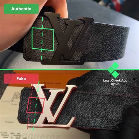 louis vuitton inventeur belt real vs fake|louis vuitton belt authenticity check.